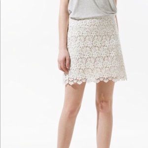Zara crochet skirt